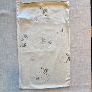 Calvin Klein Pillow Sham (King) Neutral Floral Cotton Minimalist Bedding